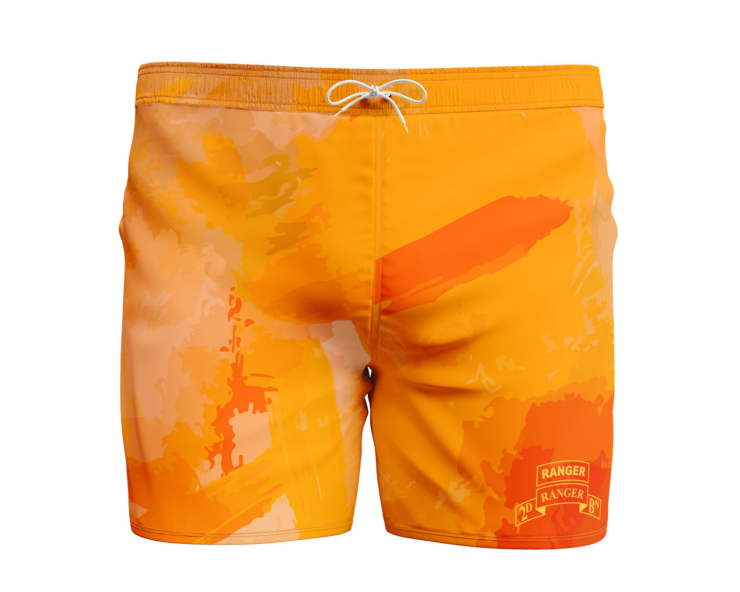 2d Battalion Scroll Kealoha Colorcrush Swim Trunks