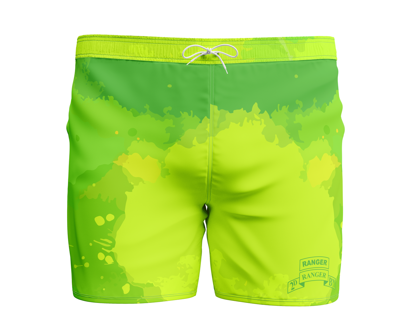 2d Battalion Scroll Makamae Colorcrush Swim Trunks