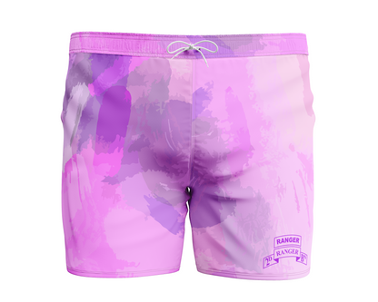 2d Battalion Scroll Poni Colorcrush Swim Trunks