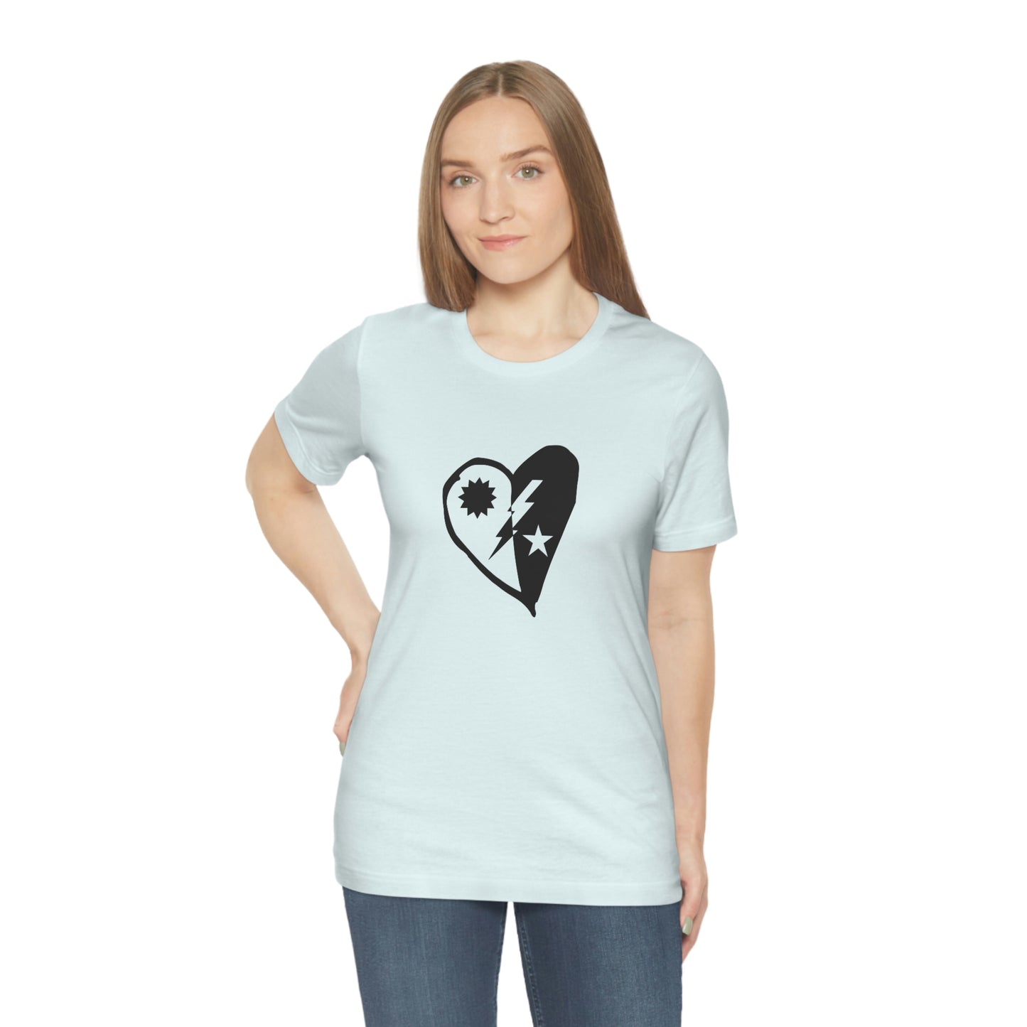 DUI Heart Cutout Beach Bliss Shirt