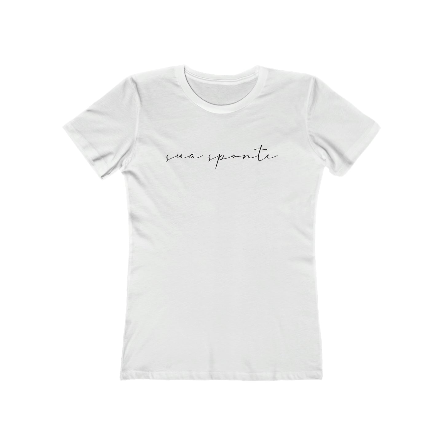 Sua Sponte Scribble Boyfriend Tee