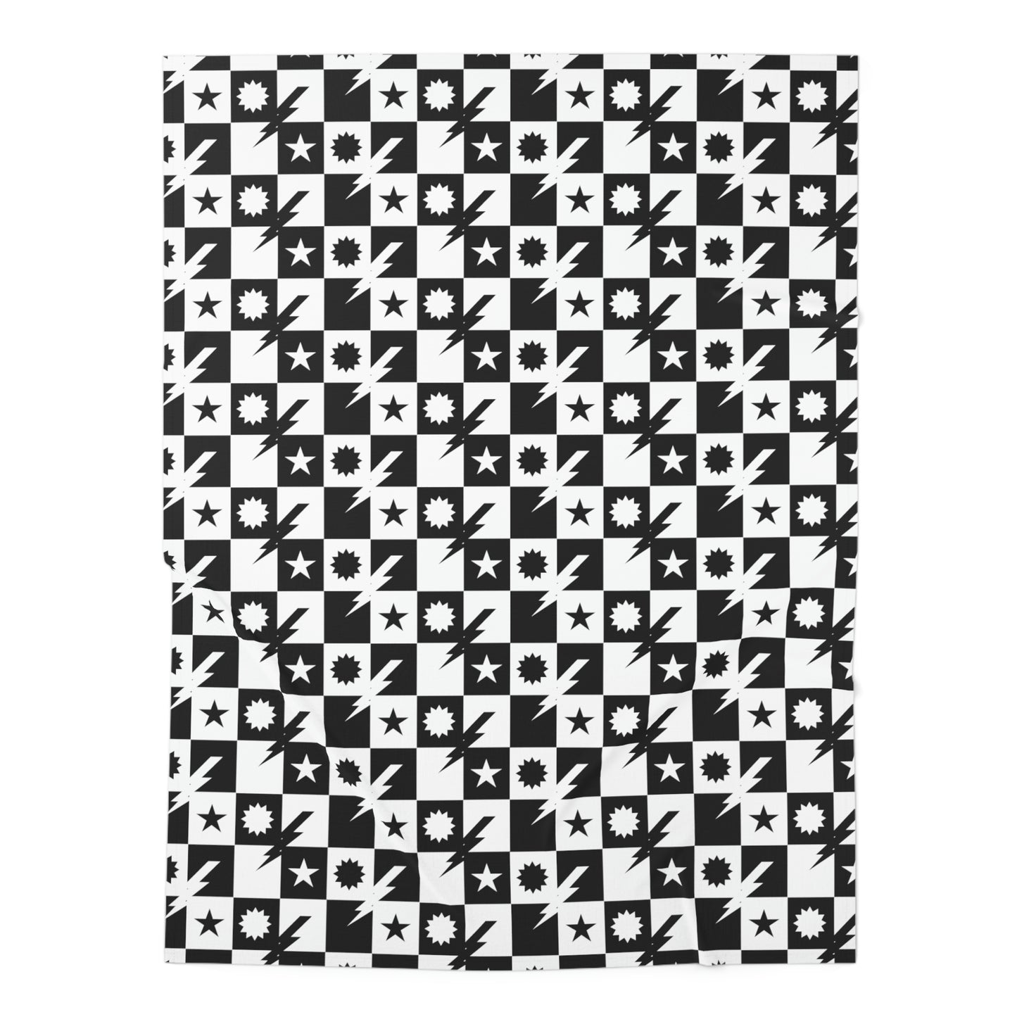 Ranger Baby DUI Checkered Baby Swaddle