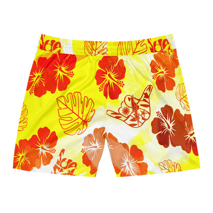 Kealoha Niihau Nights Sua Sponte Shaka DUI Swim Trunks