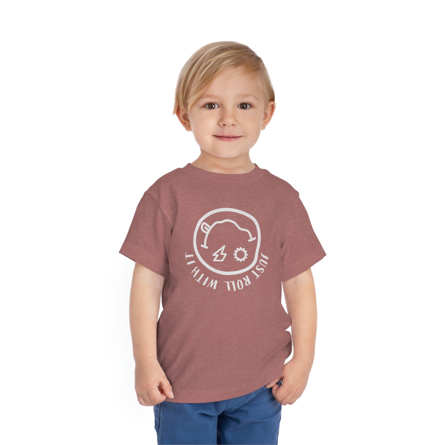 Just Roll With It Toddler Short Sleeve Tee (2-5T)