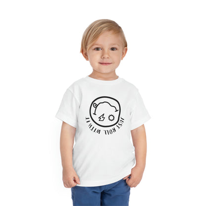 Just Roll With It Toddler Short Sleeve Tee (2-5T)