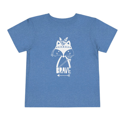 Brave Warrior Toddler Short Sleeve Tee (2-5T)