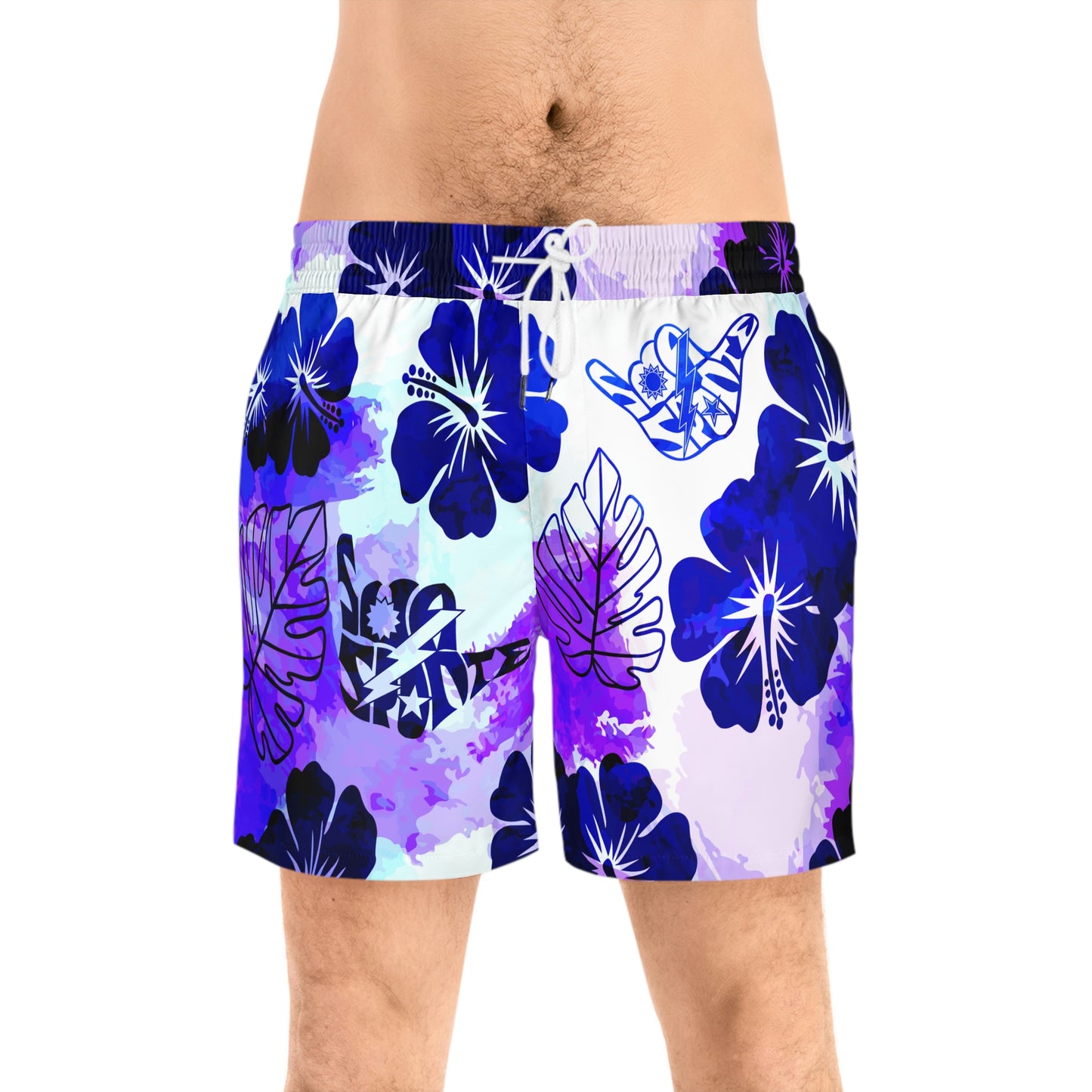 Kaunaloa Niihau Nights Sua Sponte Shaka DUI Swim Trunks