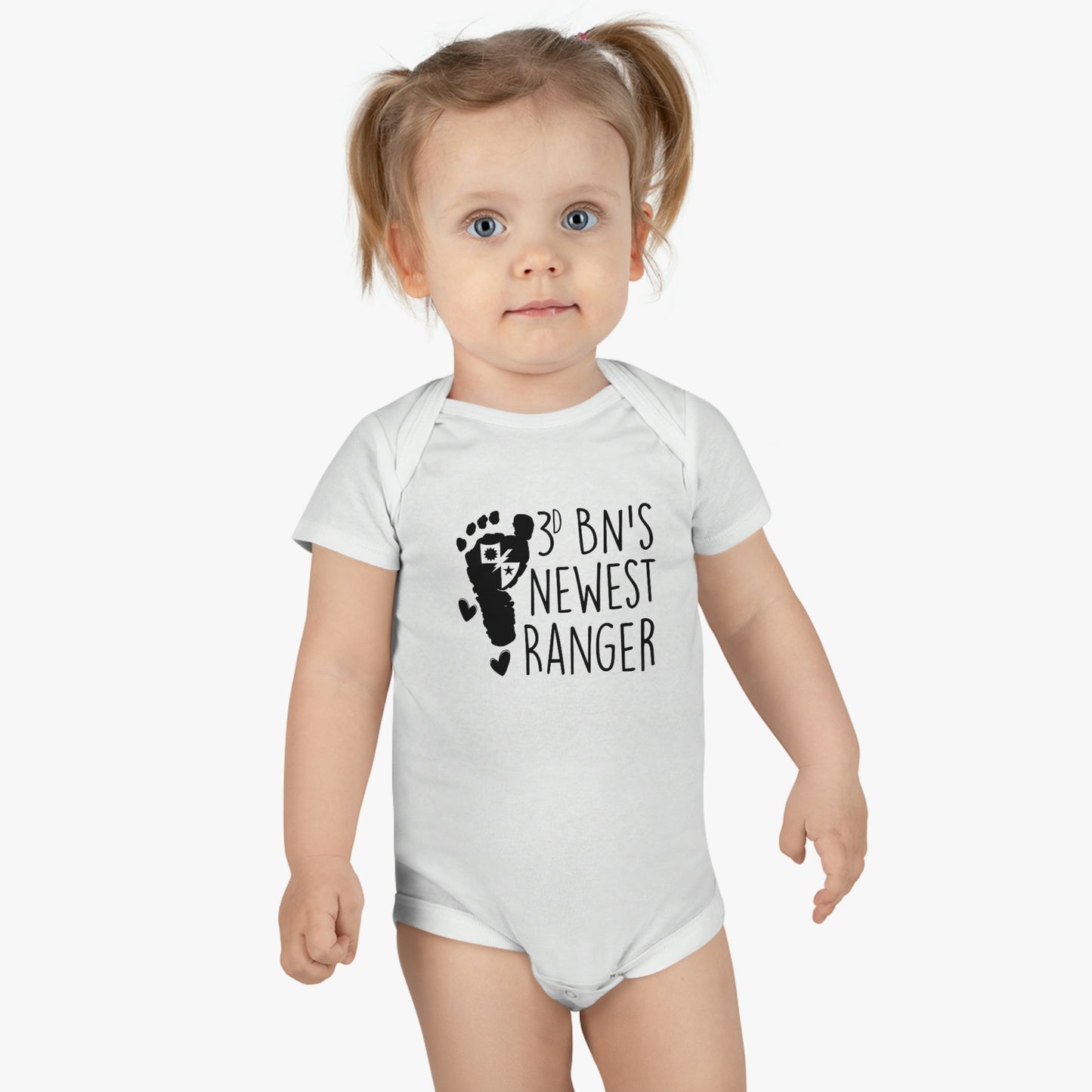 3d Battalion's Newest Ranger Onesie (0-3mo)