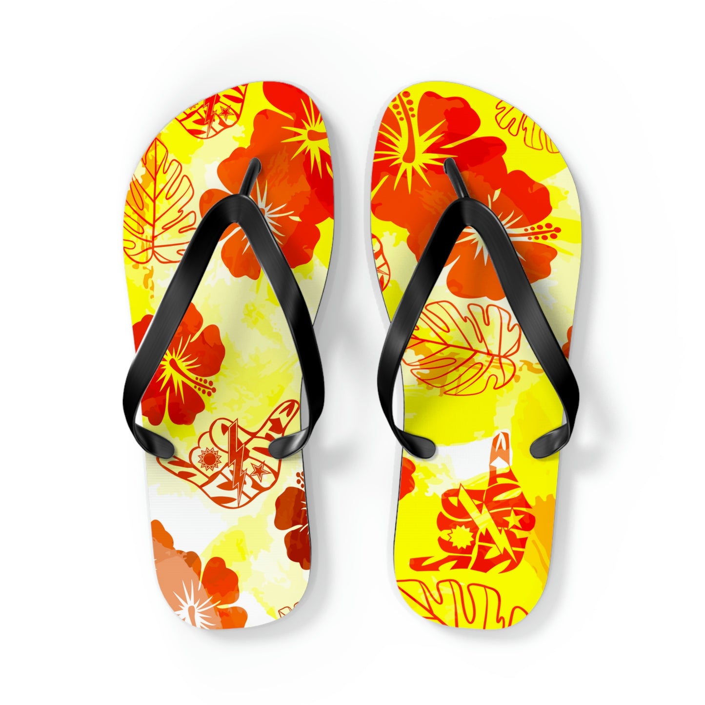 Kealoha Niihau Nights Sua Sponte Shaka DUI Flip Flops