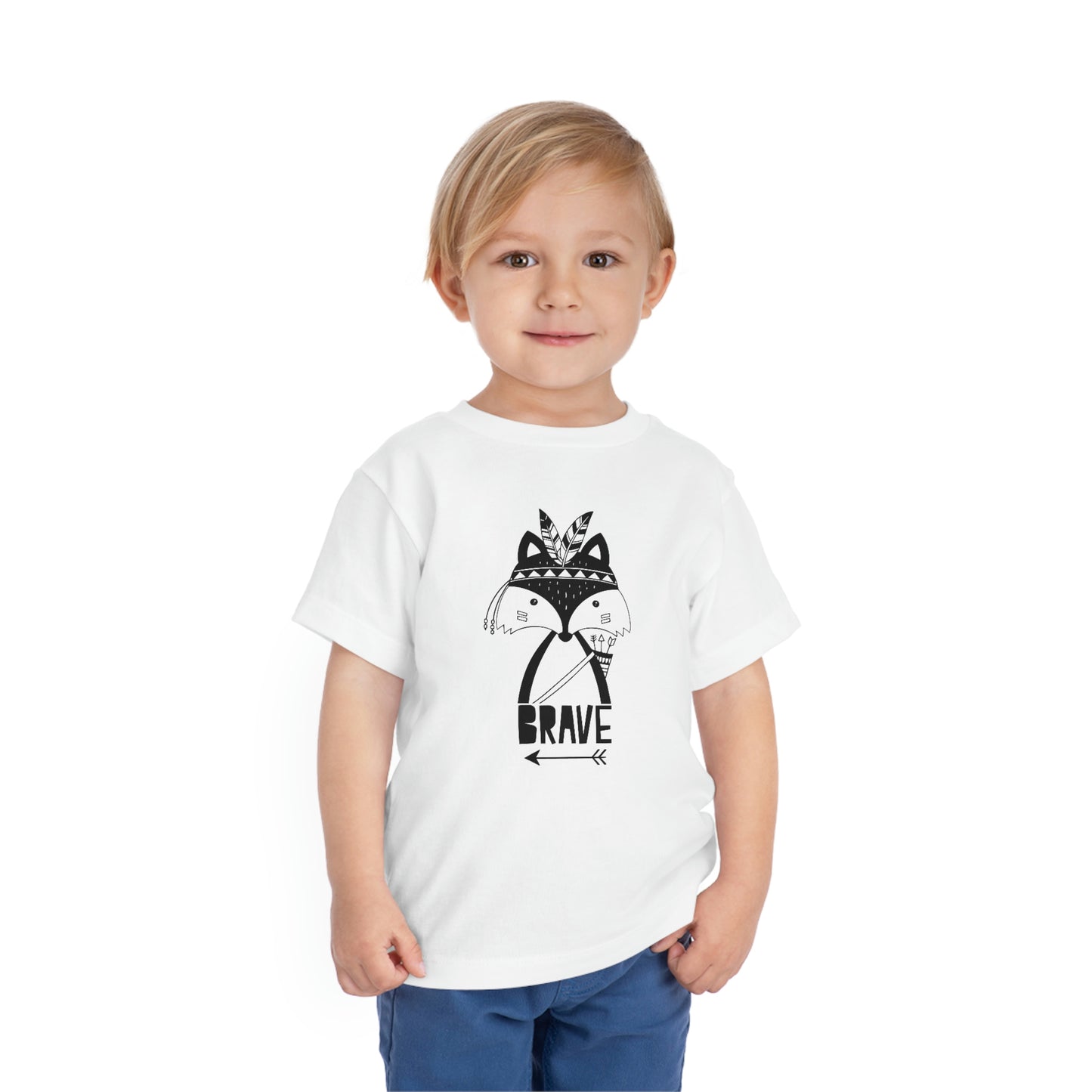 Brave Warrior Toddler Short Sleeve Tee (2-5T)