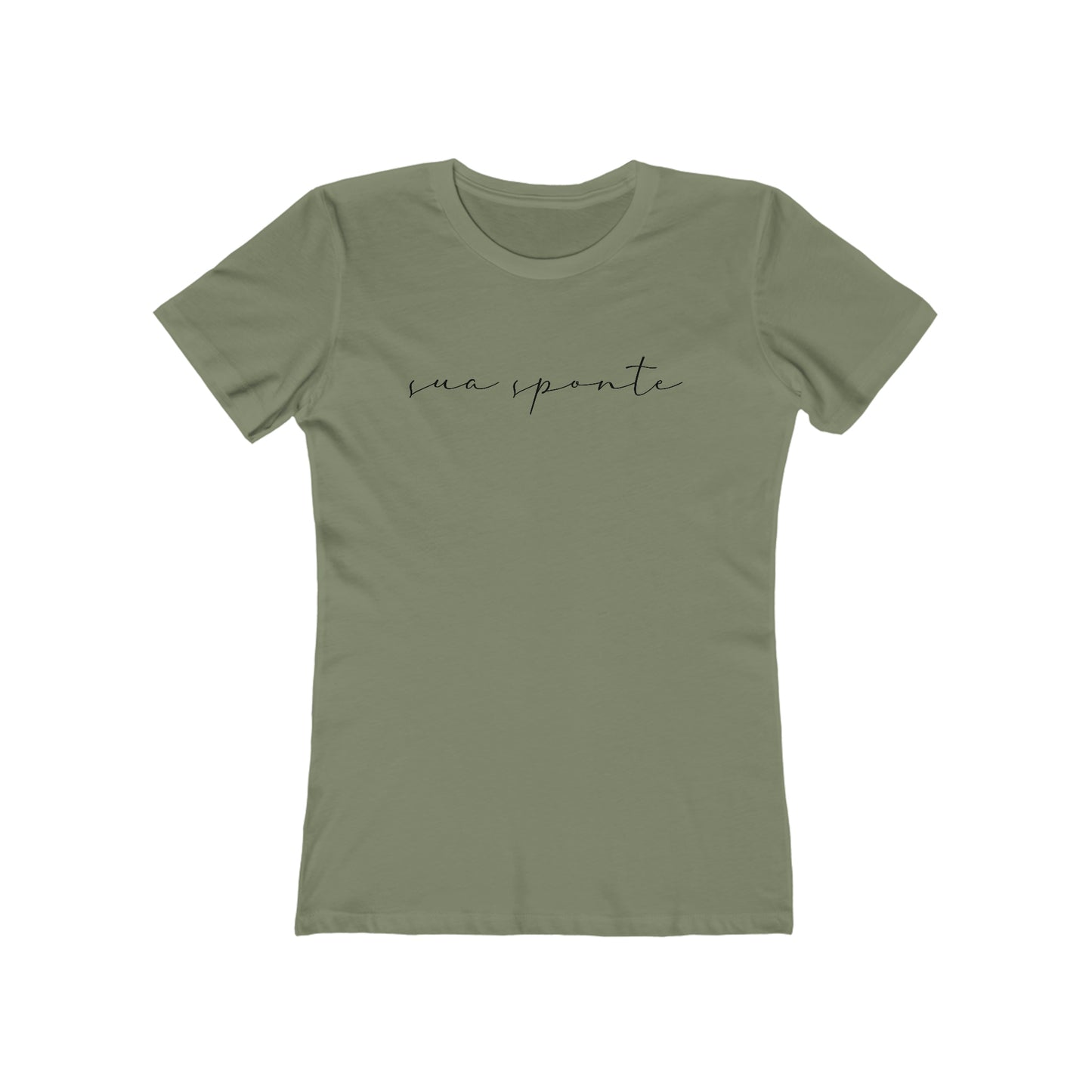 Sua Sponte Scribble Boyfriend Tee