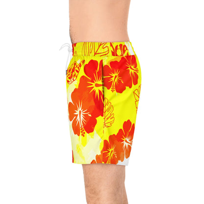 Kealoha Niihau Nights Sua Sponte Shaka DUI Swim Trunks