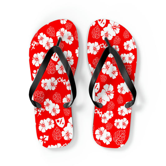 Aka Niihau Nights Flip Flops