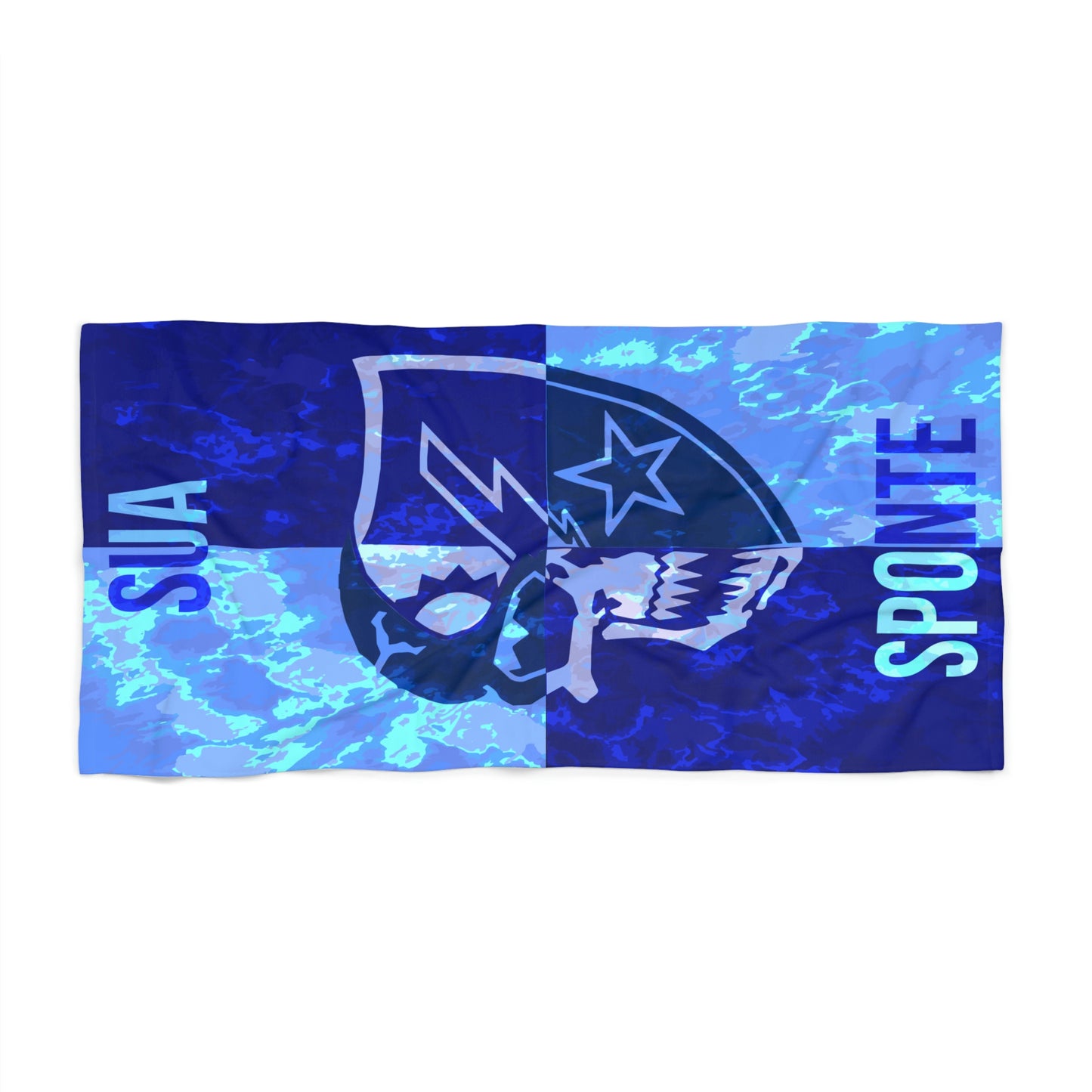 Sua Sponte DUI Skull Beach Towel