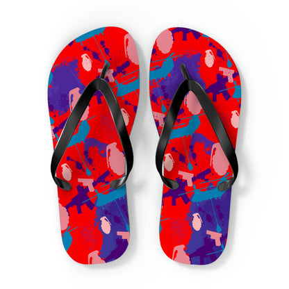 Aka Arsenal Regimental DUI Flip Flops