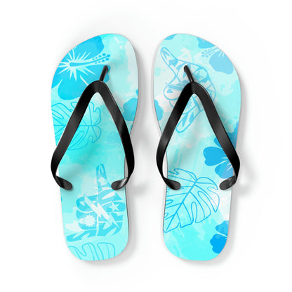 Nalu Niihau Nights Sua Sponte Shaka DUI Flip Flops