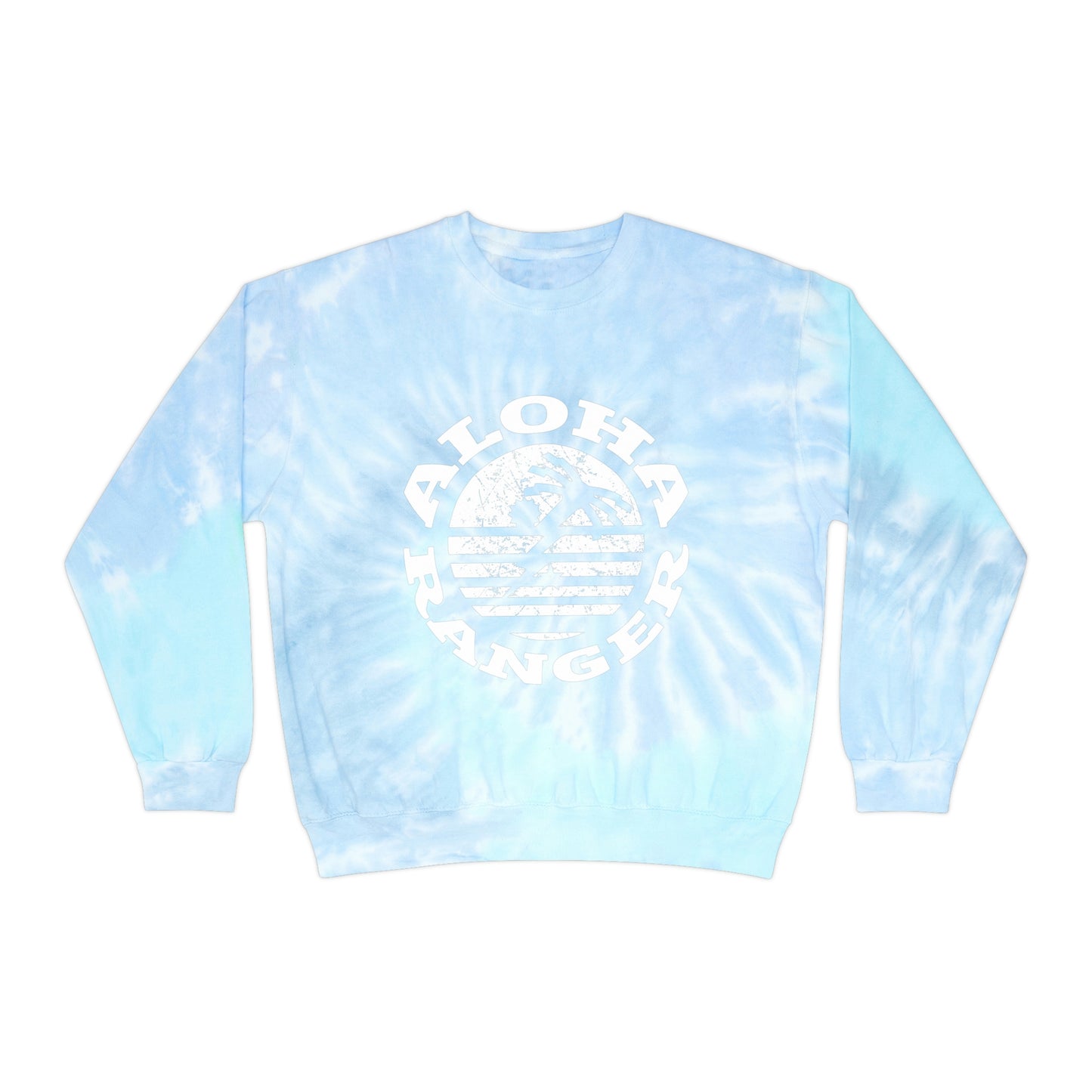 Aloha Ranger Vibes Tropical Trailblazer Tie-Dye Sweatshirt