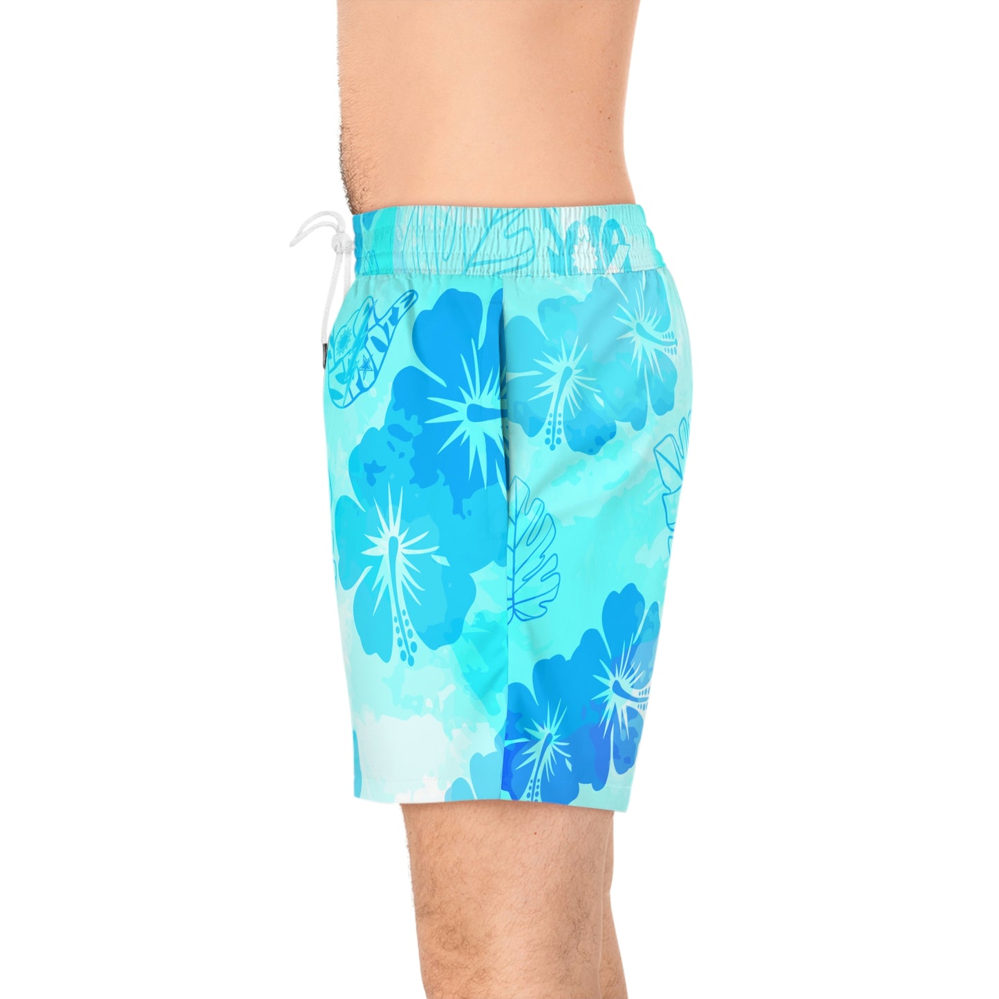 Nalu Niihau Nights Sua Sponte Shaka DUI Swim Trunks