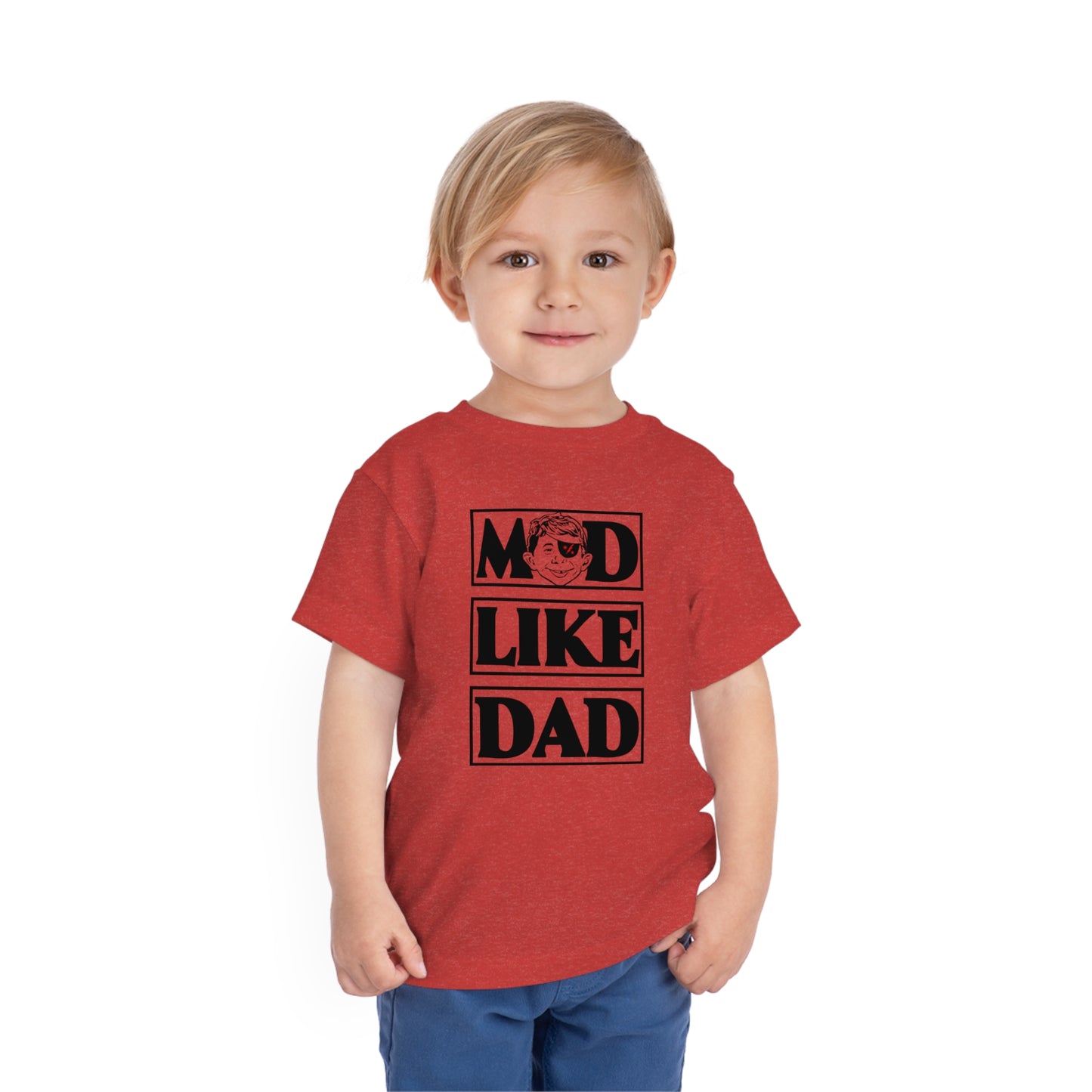 Mad Like Dad, 3d Battalion Toddler Short Sleeve Tee (2-5T)