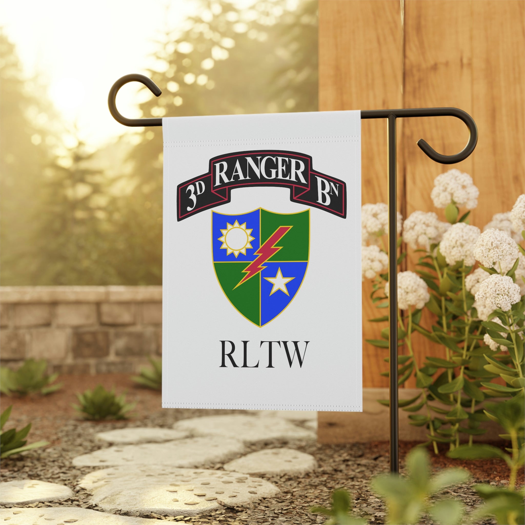 RLTW, 3d Battalion, 75th Ranger Regiment Custom Garden Sign – Aloha Ranger