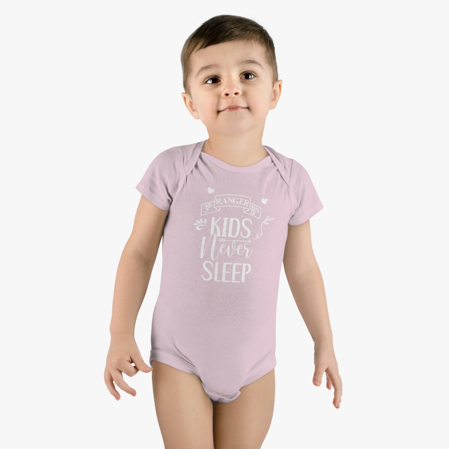 3d Battalion Kids Never Sleep Newborn Onesie® (0-3mo)