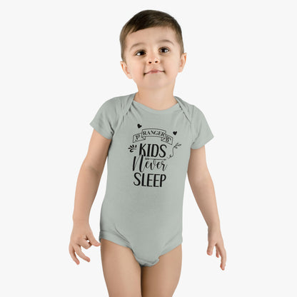 3d Battalion Kids Never Sleep Newborn Onesie® (0-3mo)