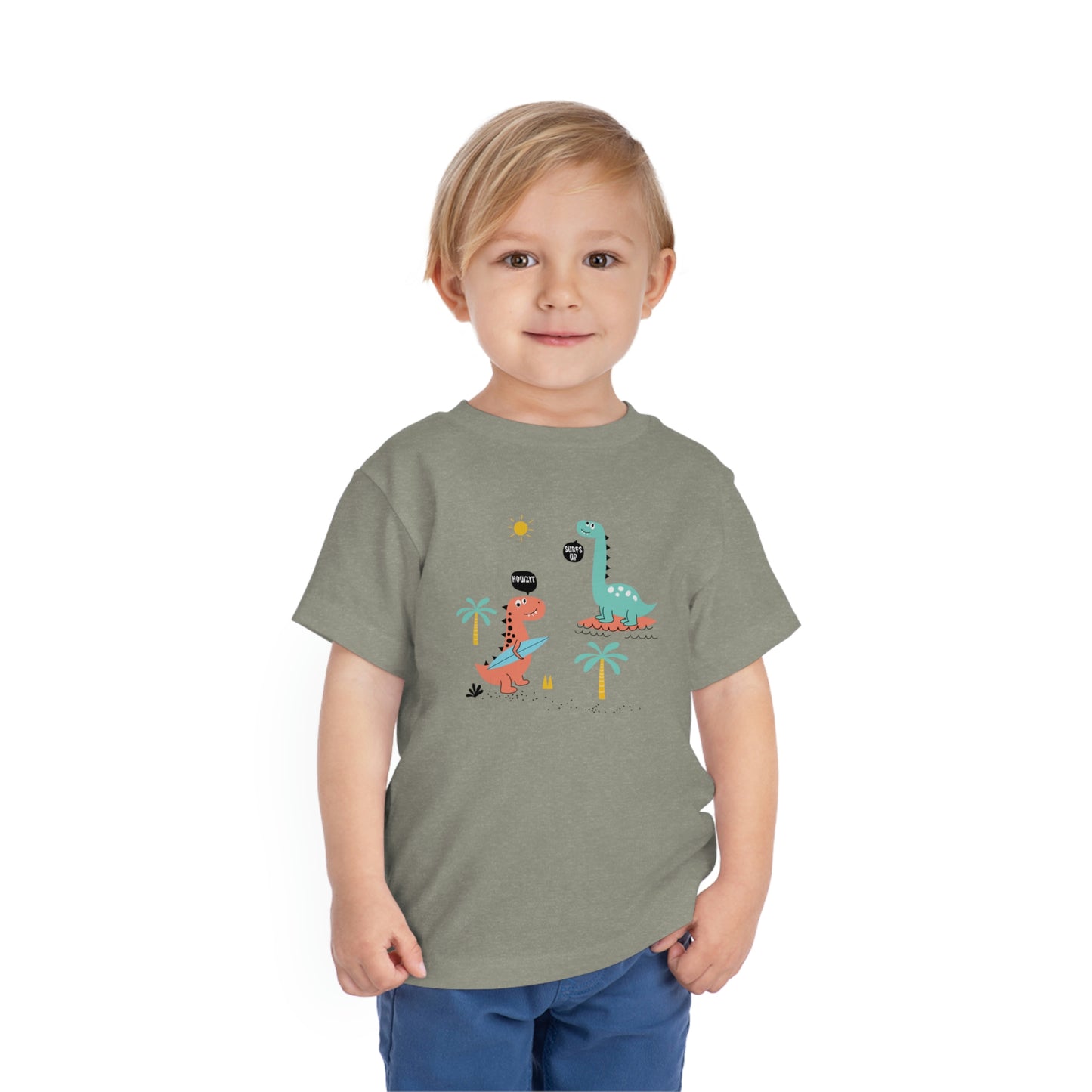 Howzit Surfs Up Toddler Short Sleeve Tee (2-5T)