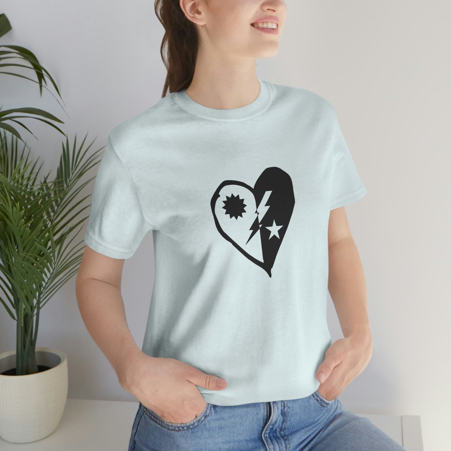 DUI Heart Cutout Beach Bliss Shirt