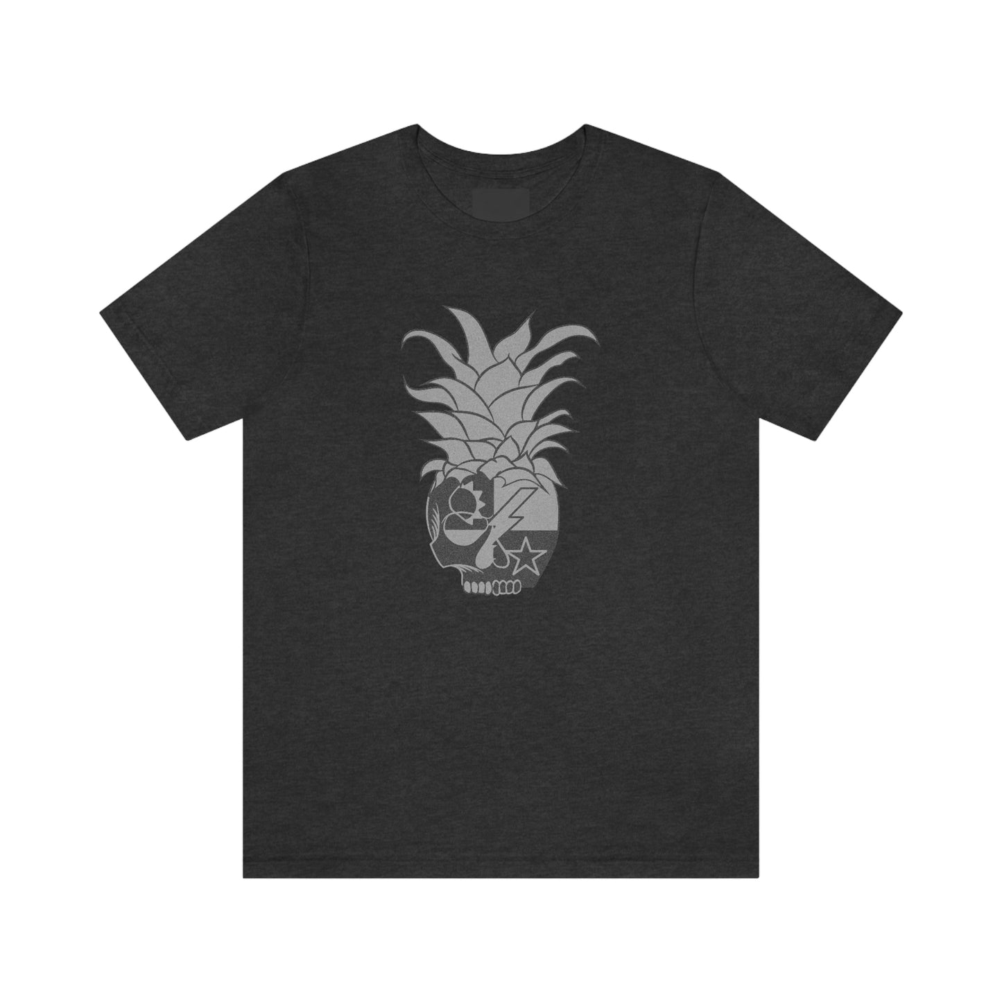 Pineapple Skull DUI Short Sleeve Shirt