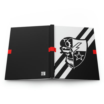 1st Battalion Subdued Flash Skull DUI Hardcover Leaderbook