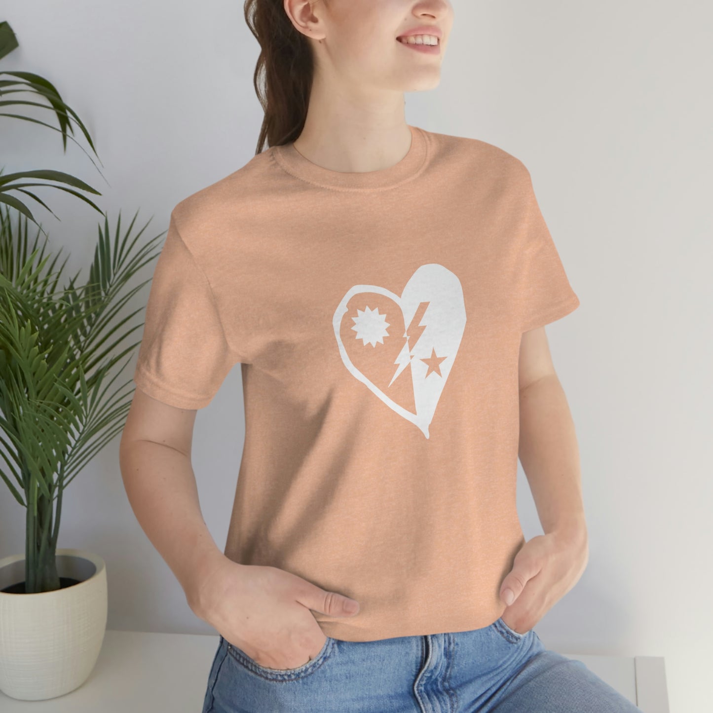 DUI Heart Cutout Beach Bliss Shirt