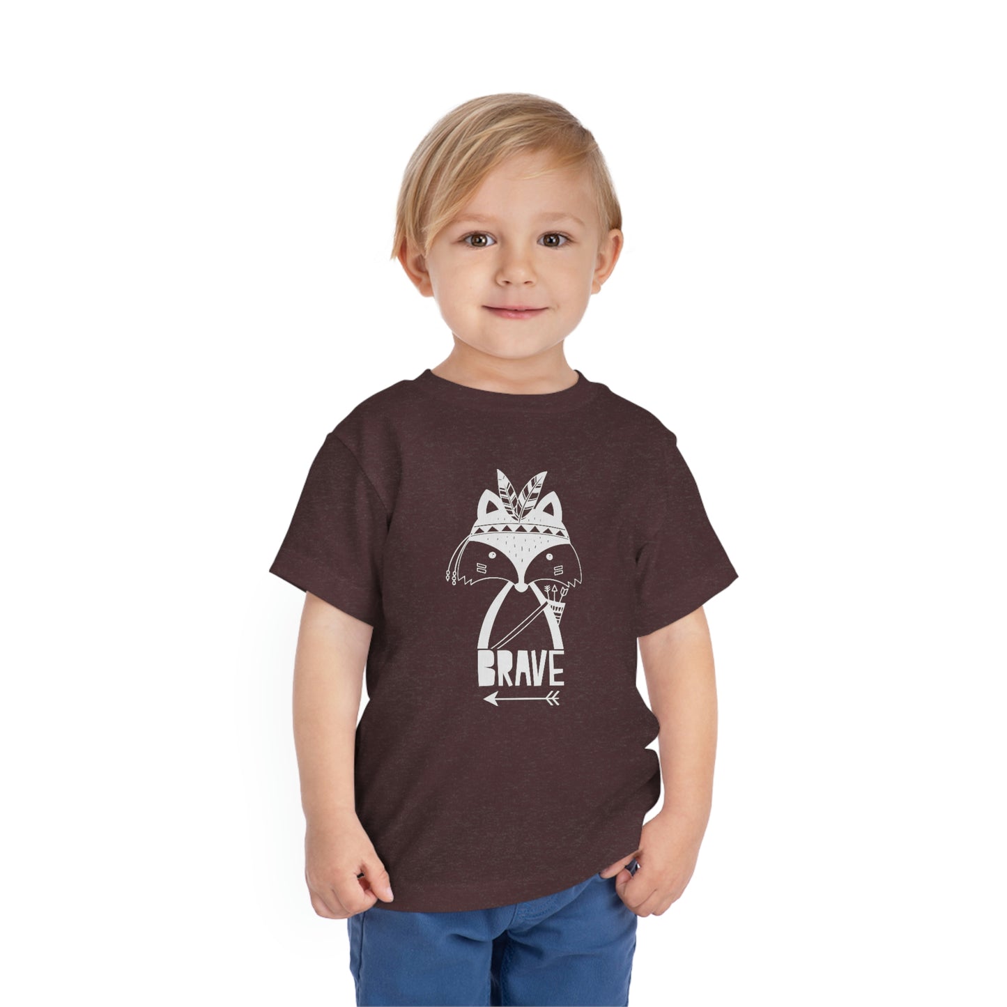 Brave Warrior Toddler Short Sleeve Tee (2-5T)