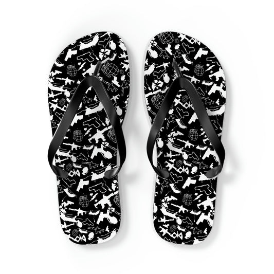 Maka Blackout Regimental DUI Flip Flops