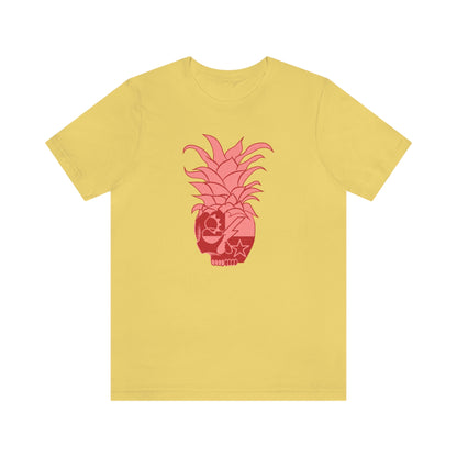 Pineapple Skull DUI Short Sleeve Shirt