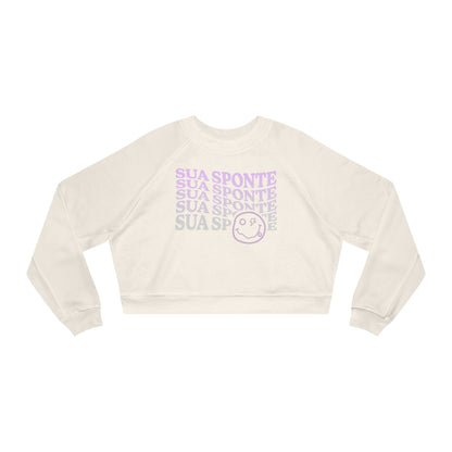 Wavy Sua Sponte Cropped Pullover