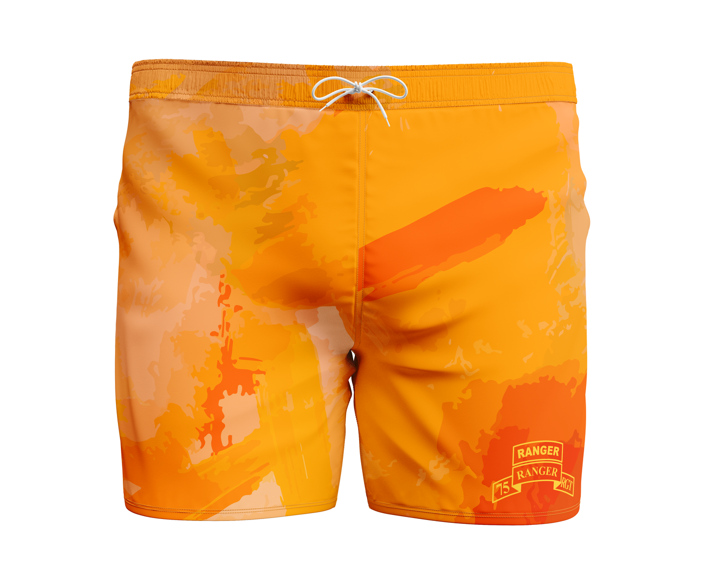 Kealoha Colorcrush Regimental Scroll Swim Trunks