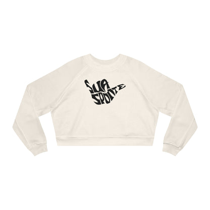 Sua Sponte Shaka Cropped Fleece Pullover