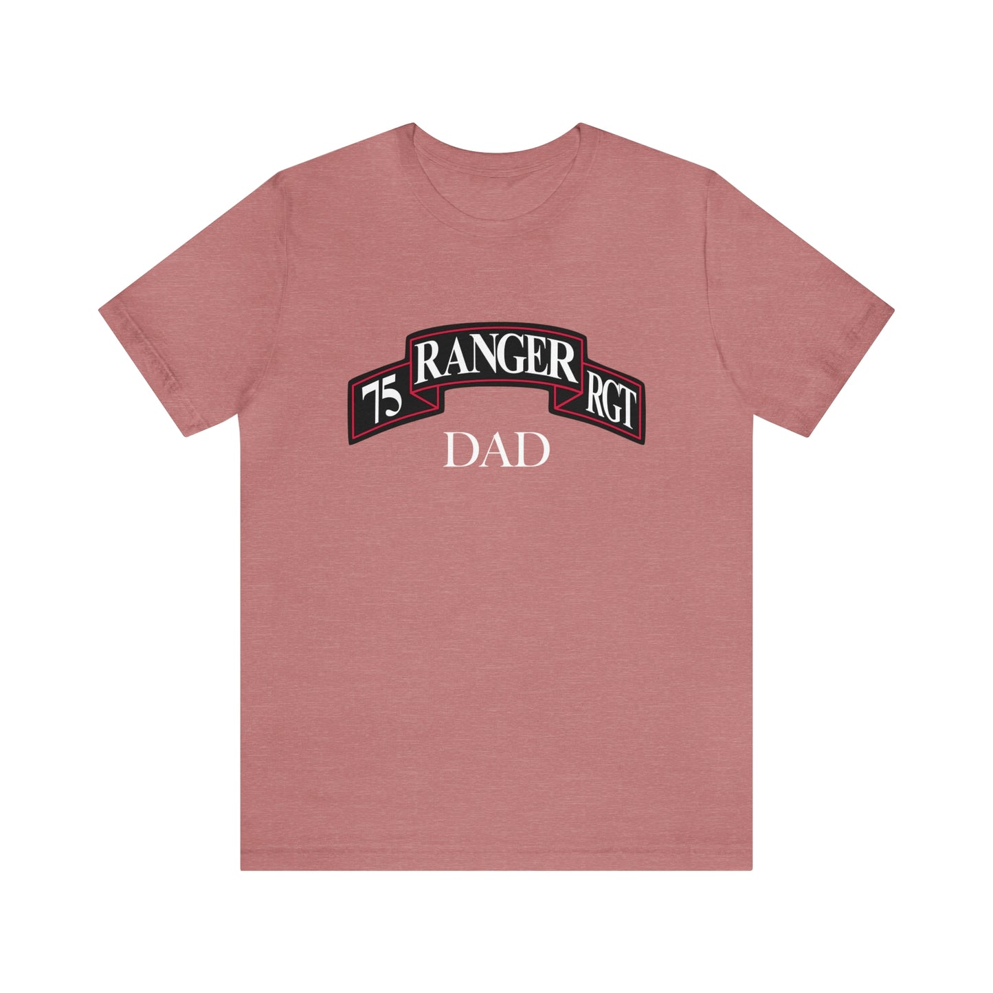 75th Ranger Regimental Dad Scroll Short Sleeve Shirt