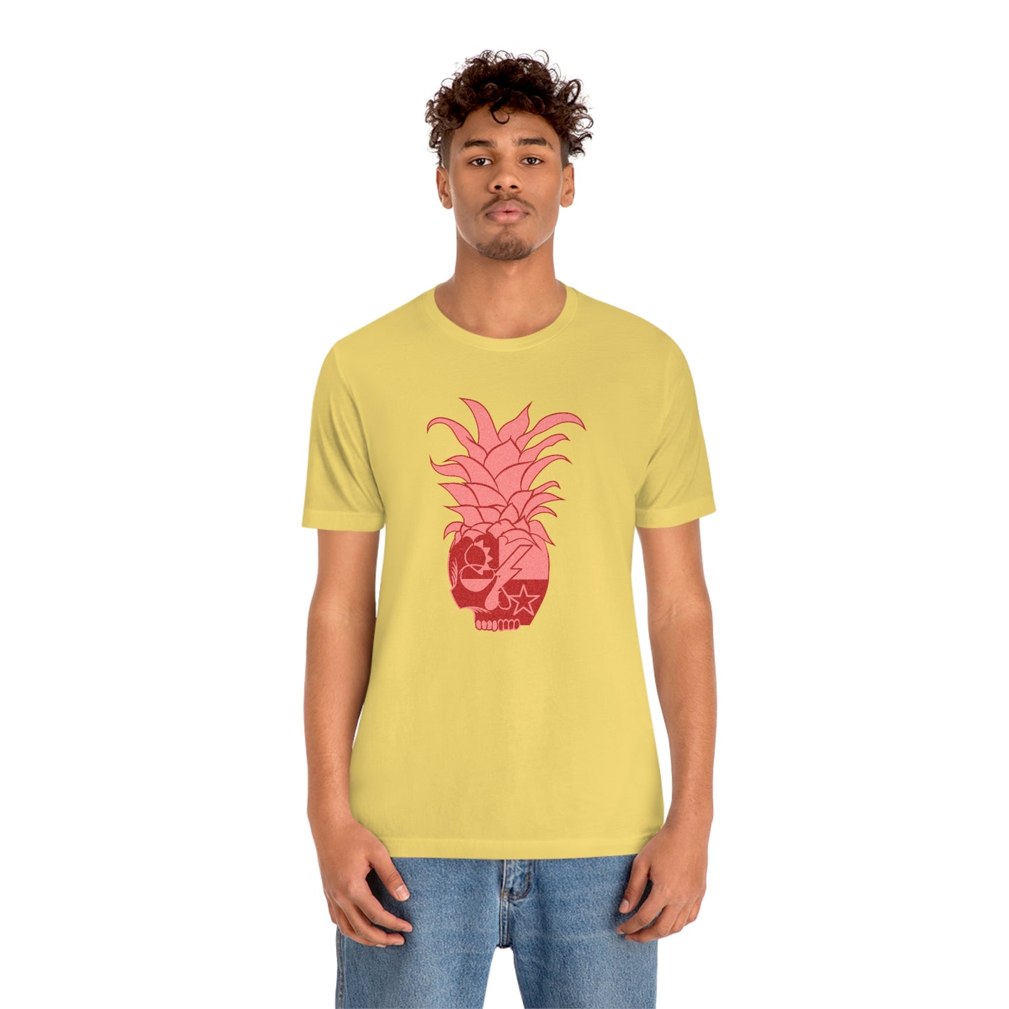 Pineapple Skull DUI Short Sleeve Shirt