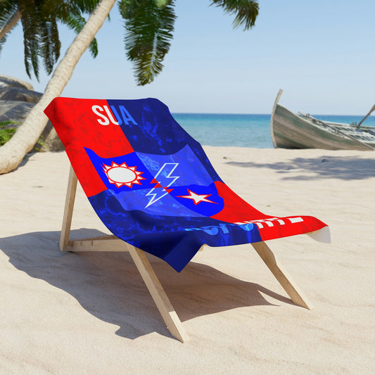 RWB Sua Sponte DUI Beach Towel