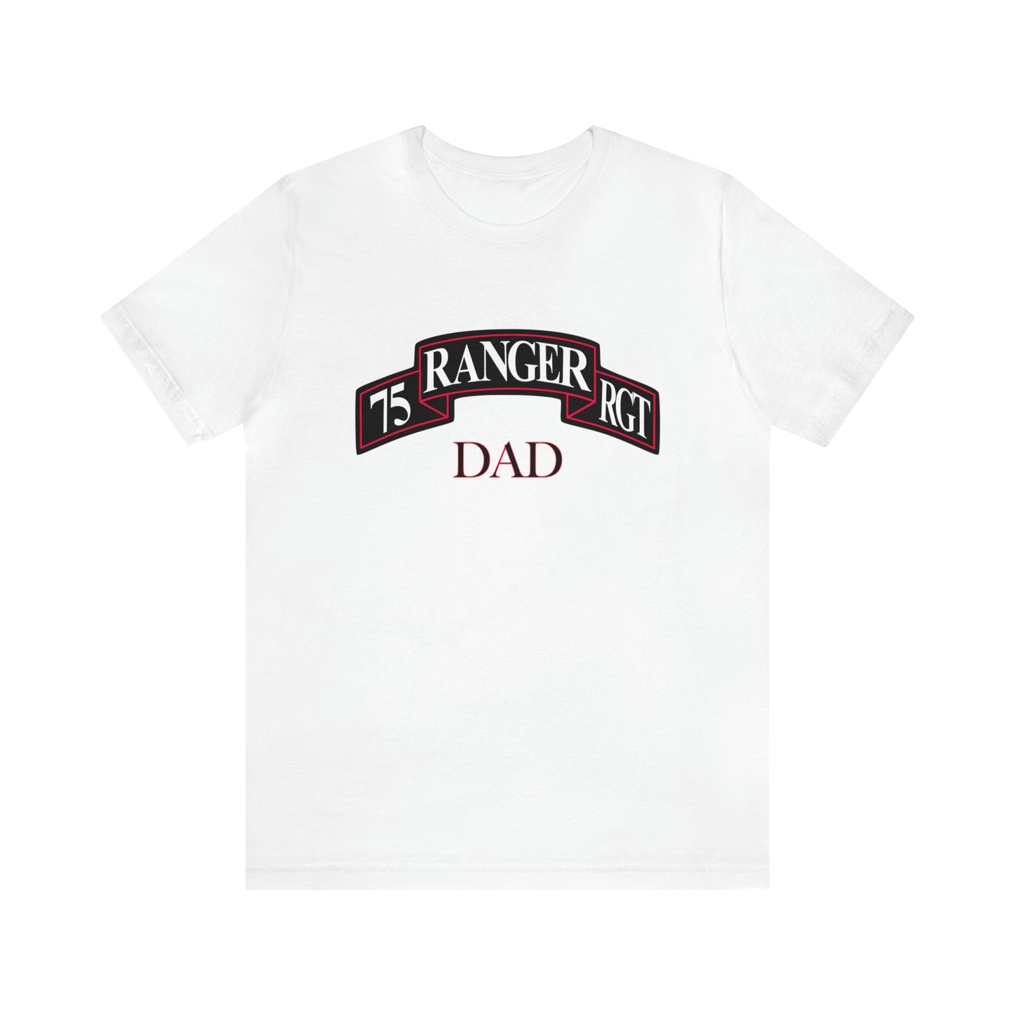 75th Ranger Regimental Dad Scroll Short Sleeve Shirt