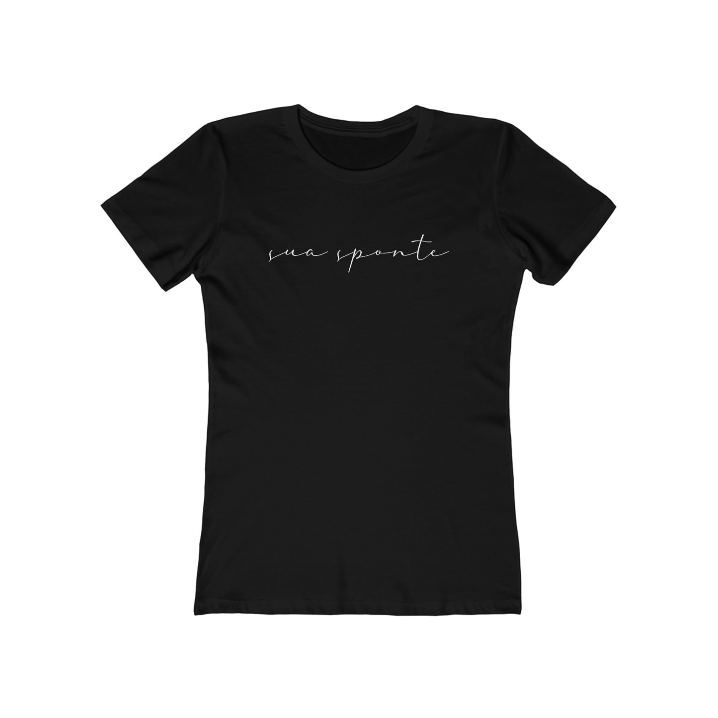 Sua Sponte Scribble Boyfriend Tee