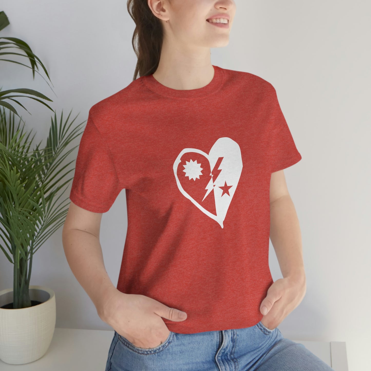 DUI Heart Cutout Beach Bliss Shirt