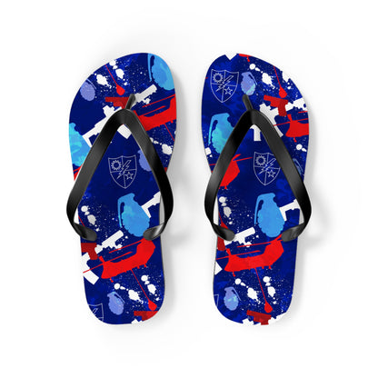 RWB Arsenal Regimental DUI Flip Flops