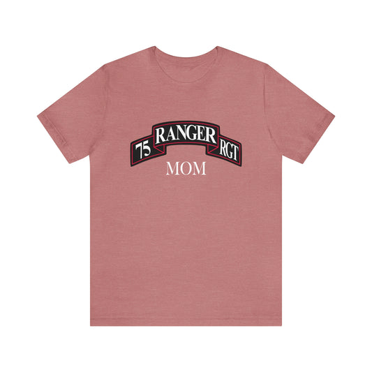 75th Ranger Regimental Mom Scroll Short Sleeve Shirt