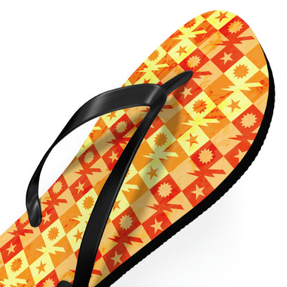 Aka Kealoha Checkered DUI Flip Flops