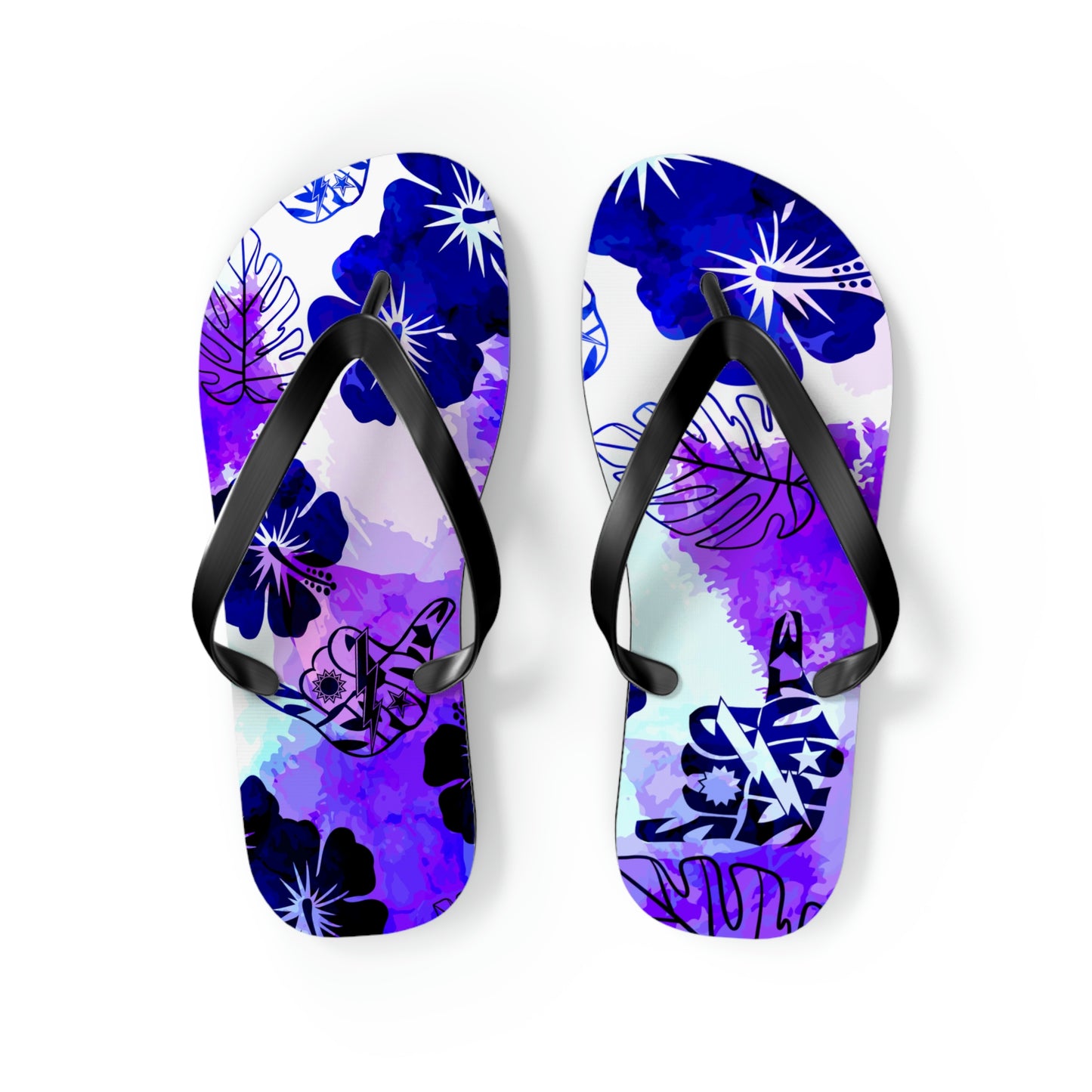 Kaunaloa Niihau Nights Sua Sponte Shaka DUI Flip Flops