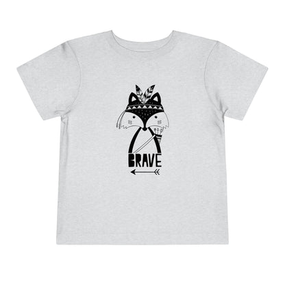 Brave Warrior Toddler Short Sleeve Tee (2-5T)