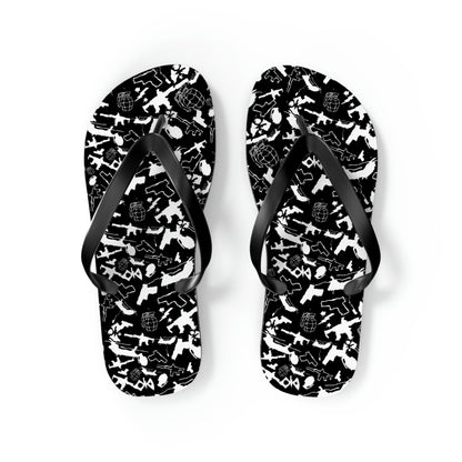 Maka Blackout Regimental DUI Flip Flops