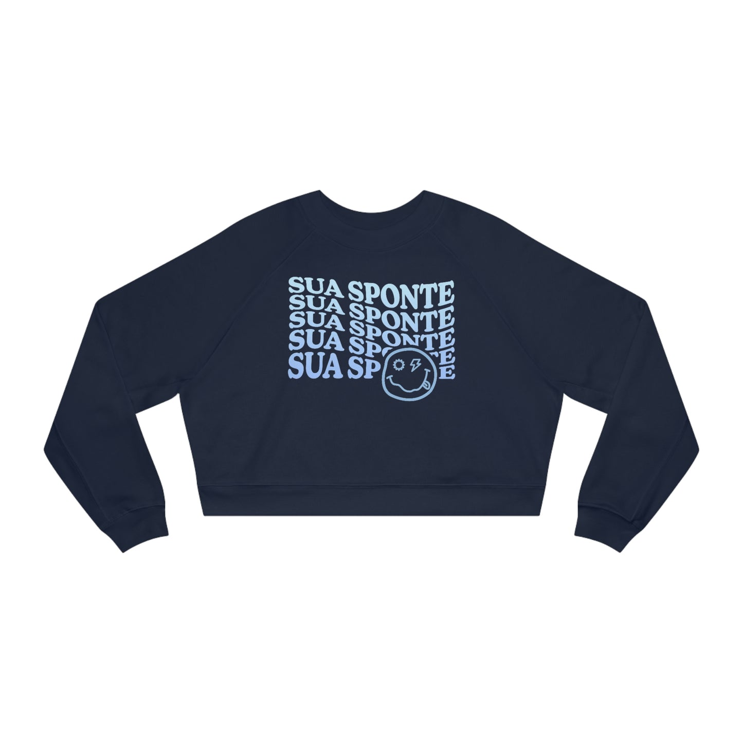 Wavy Sua Sponte Cropped Pullover